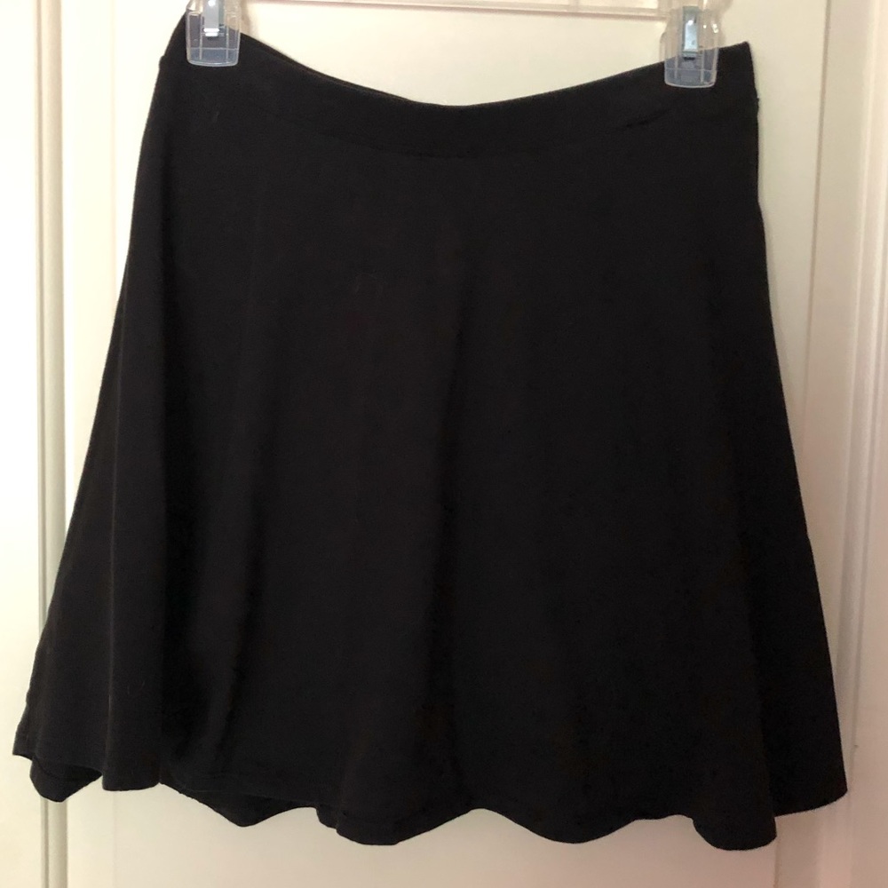 Forever 21 black skater skirt